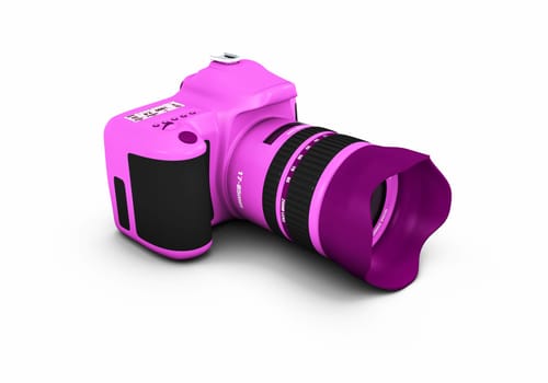 Pink Lady DSLR - SLR Camera 360° - 1 of 9