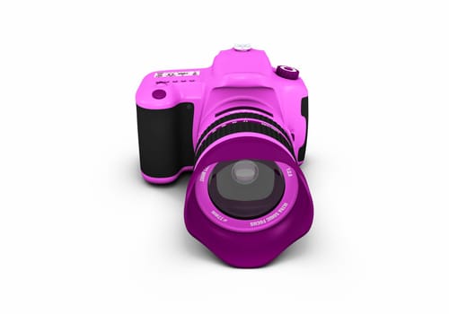 Pink Lady DSLR - SLR Camera 360° - 8 of 9