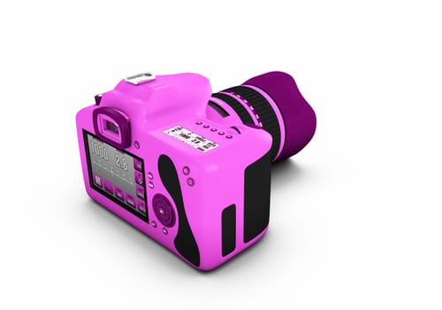 Pink Lady DSLR - SLR Camera 360° - 3 of 9