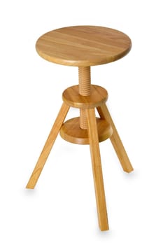 Stool isolated on white background