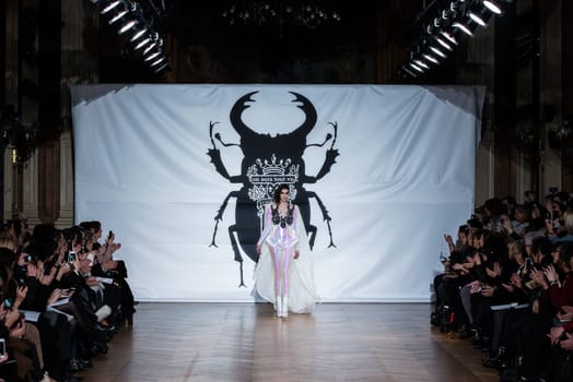 PARIS - JANUARY 23, 2013 : on aura tout vu spring summer 2013 fashion show at Paris fashion week January 23, 2013 in Paris ,France