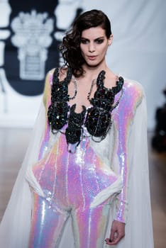 PARIS - JANUARY 23, 2013 : on aura tout vu spring summer 2013 fashion show at Paris fashion week January 23, 2013 in Paris ,France