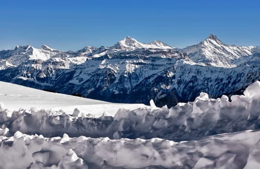Panorama from the Niederhorn