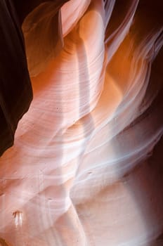 Antelope Canyon in Arizona in the United States of America