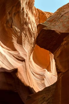 Antelope Canyon in Arizona in the United States of America