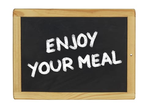 Enjoy your meal on a slate