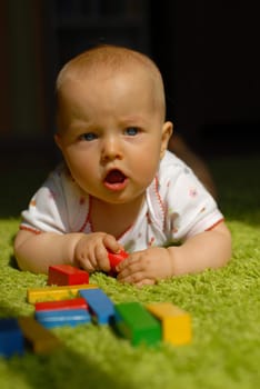 Playing baby