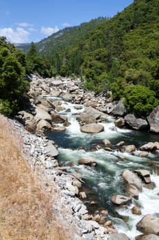 River in Yosemite National Park in the United States of America