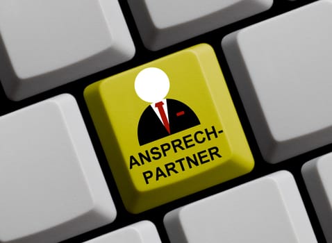 Contact person online