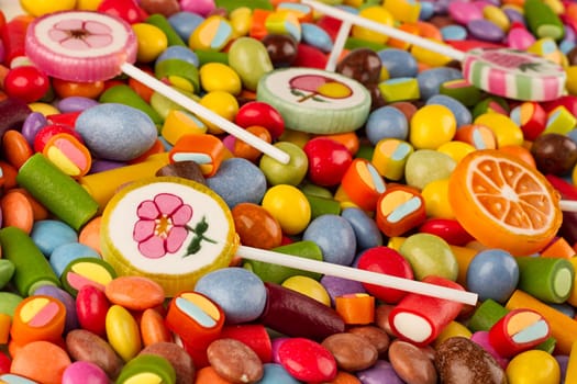Colorful sweets