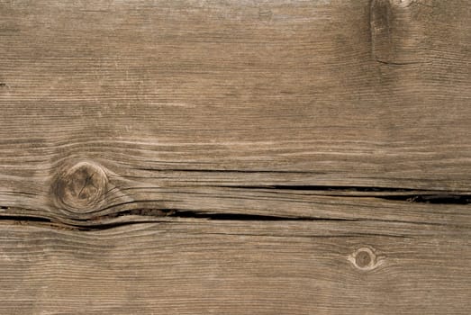 a brown plank of wood as background or texture