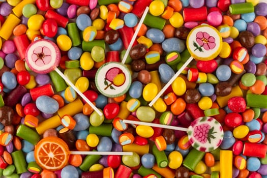Colorful sweets