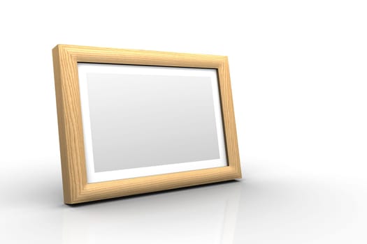 3D Wooden Photo Frame - Ash (European)