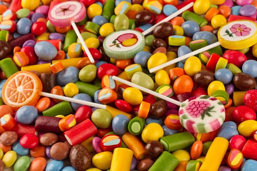 Colorful sweets
