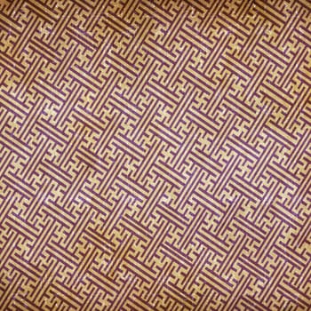 Retro Japan geometric style grunge background illustration.