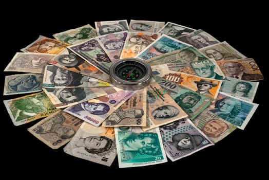 orientate oneself between different economies