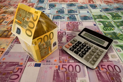 Calculation of housing costs in Euro