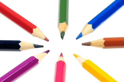 colored pencils