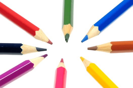 colored pencils