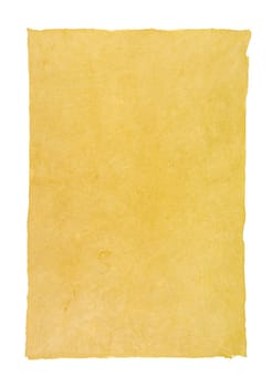 handmade document paper with handmade edge