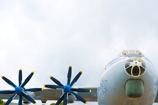 propeller-driven airplane