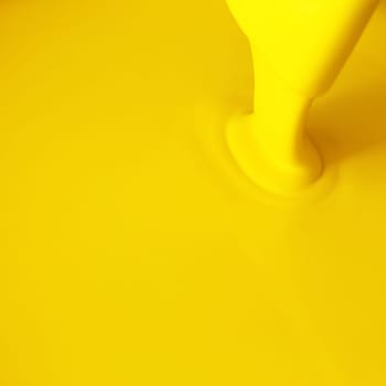 yellow paint