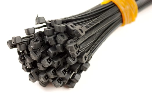 pictures of black cable ties