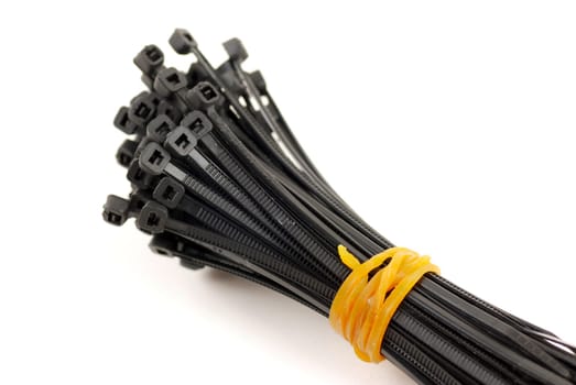 pictures of black cable ties
