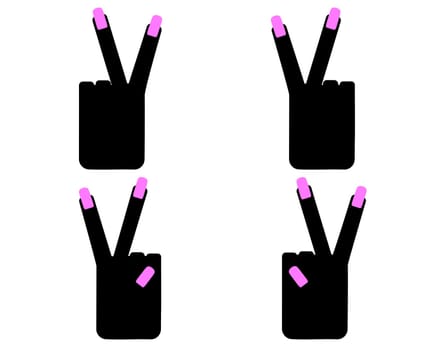 Hand Signals Victory