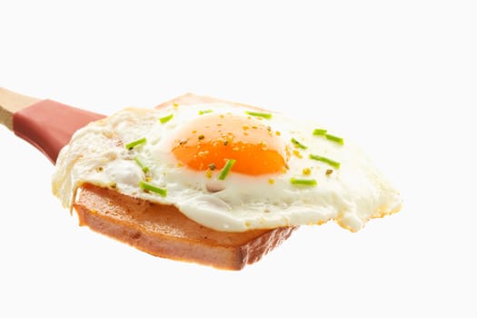 Leberkäse with fried egg