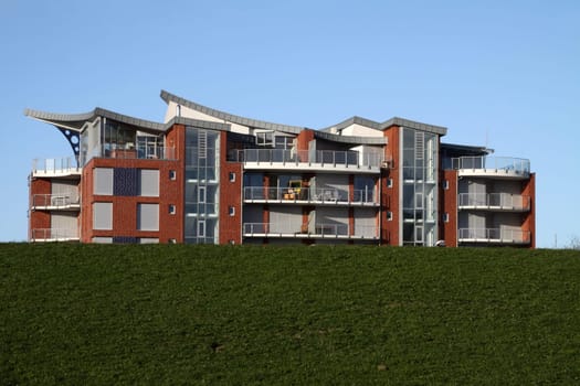 Modern residential building in Cuxhaven