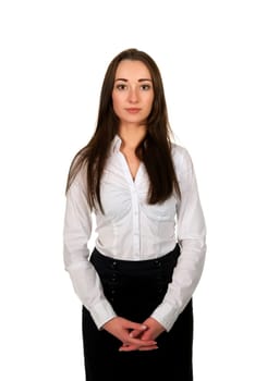 serious businesswoman