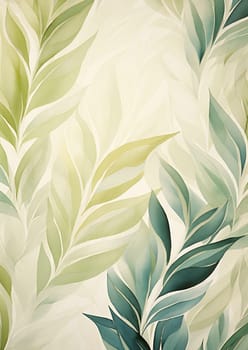 Garden fabric design floral summer pattern background branch wallpaper texture nature spring green textile leaves print seamless foliage watercolor flower vintage decorative illustration plant