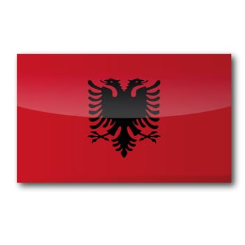 Flag Albania