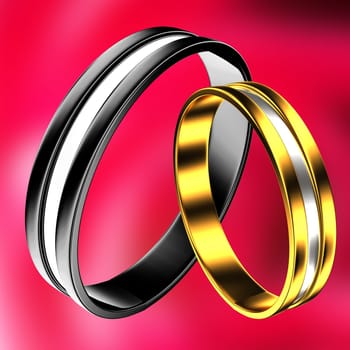 Modern ring for adv or others purpose use