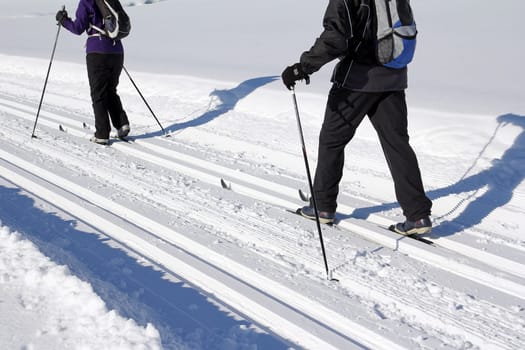 Cross-country skiing in Bavaria
