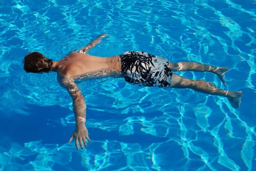 Swimming accident water corpse