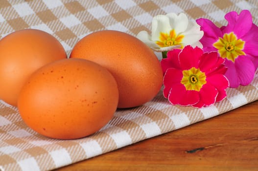 Easter Tulips Flowers Eggs