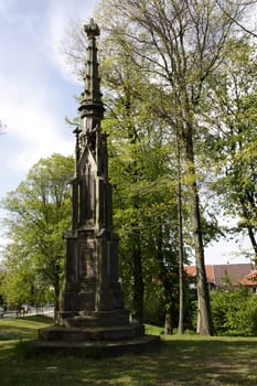 Engelbert Kämpfer Monument in Lemgo