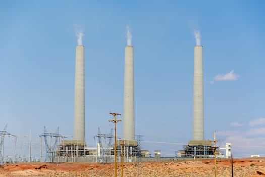 Coal power plant electricity in Page Arizona