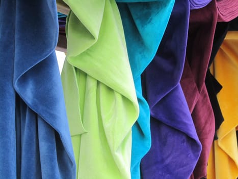 Colorful velvet