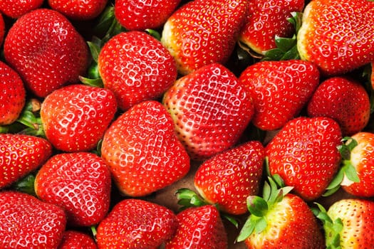 Strawberries,close-up of fresh red fruit