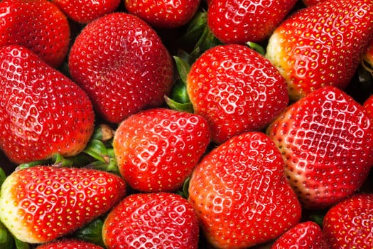 Strawberries,close-up of fresh red fruit