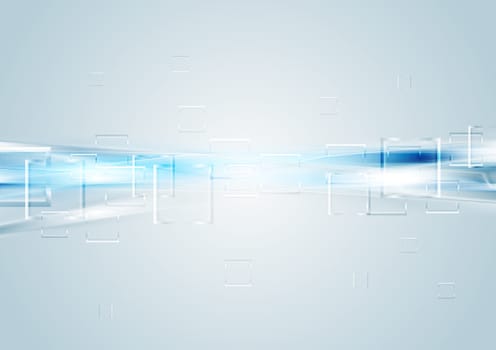 Abstract modern backdrop with tech elements. Eps 10 vector background