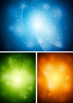 Abstract colourful backgrounds. Vector design eps 10