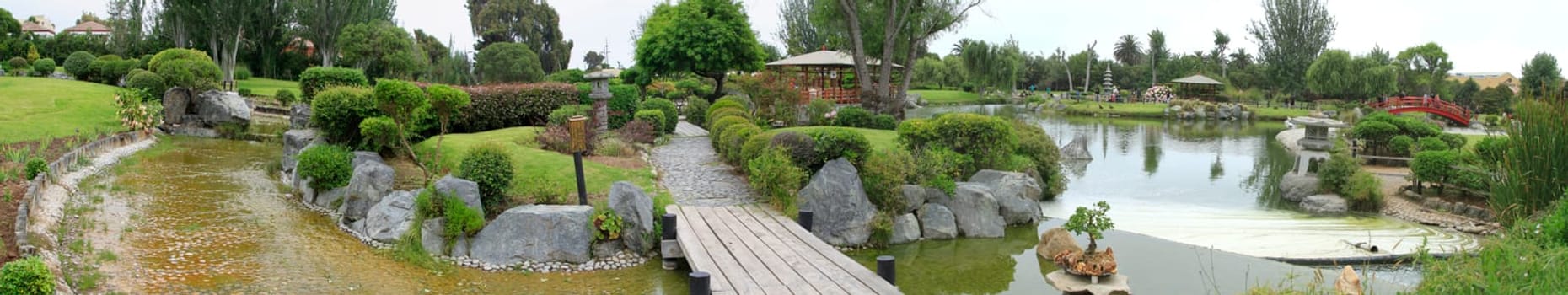 Japanese gardens in La Serena Chile