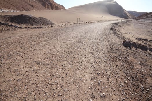 Valle del luna - valley of the moon, in atacama, chile