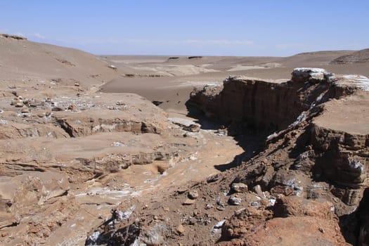Valle del luna - valley of the moon, in atacama, chile