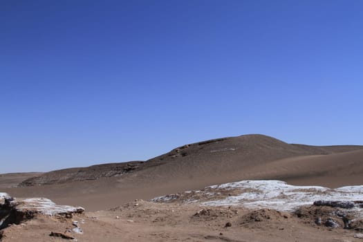 Valle del luna - valley of the moon, in atacama, chile