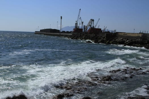 Harbour view of Antofagasta Chile